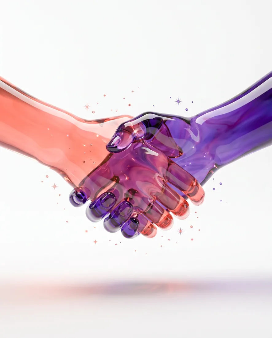 Partnership handshake